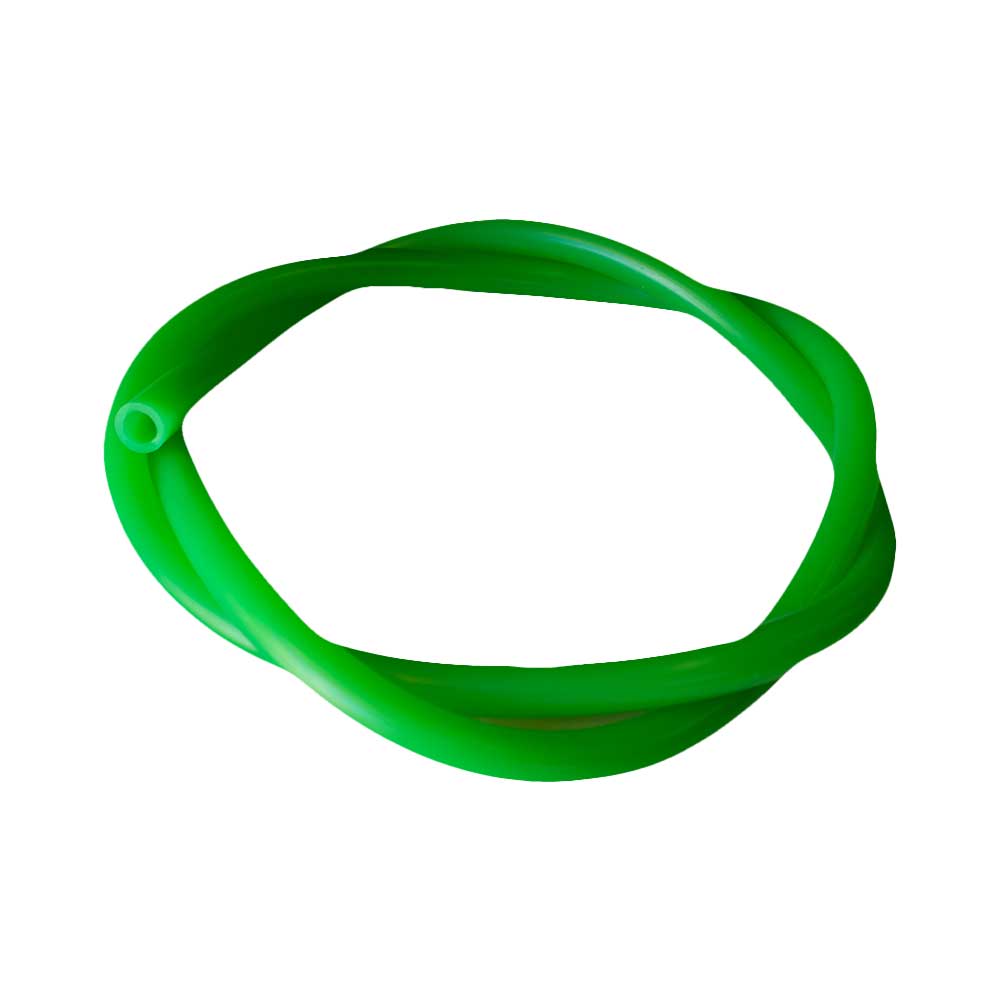 Silikoneslange - Amy Shop - Silikoneslange til vandpibe i grøn