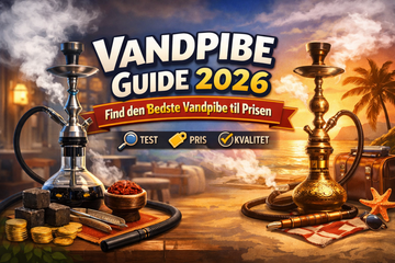 Vandpibe Guide 2026 – Find den bedste vandpibe til prisen - Amy Shop