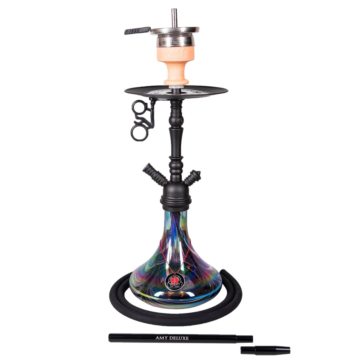 Amy Middle Globe Vandpibe - Amy Shop - Flot kvalitets vandpibe af aluminium