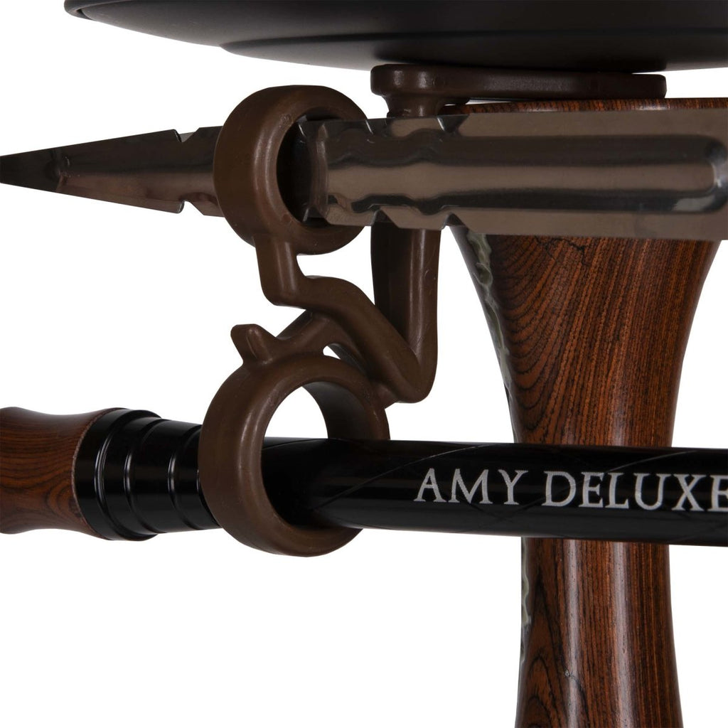 Premium vandpibe amy deluxe woodica med elegant trædesign