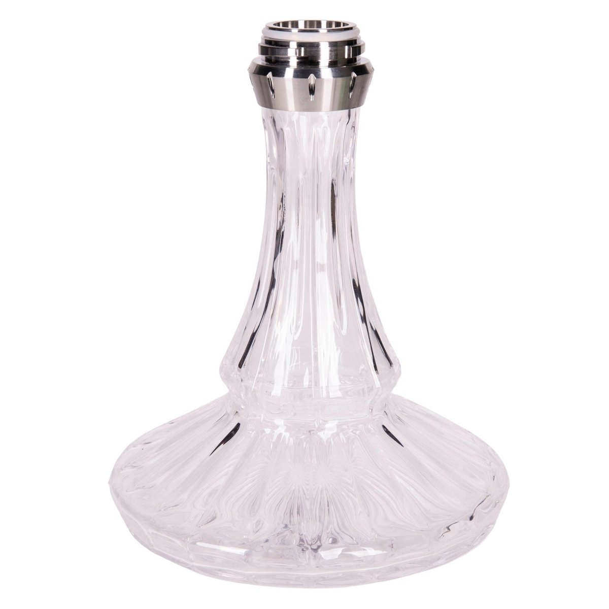Amy 1200 Vase - Amy Shop - Reserve vase til vandpibe af glas med rustfri stål gevind