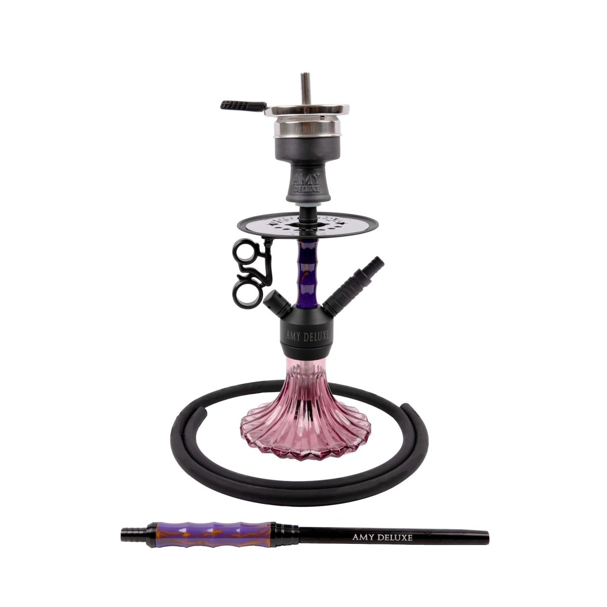 Kompakt vandpibe med premium materialer – Amy Deluxe Dervish Mini