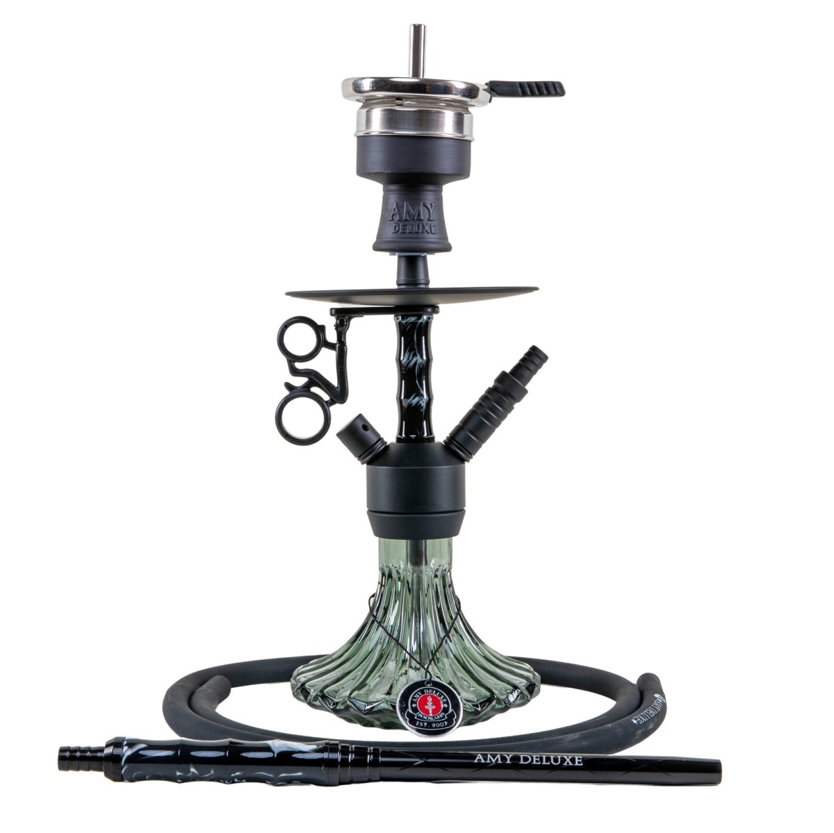 Amy Dervish Mini vandpibe med robust aluminiumskonstruktion