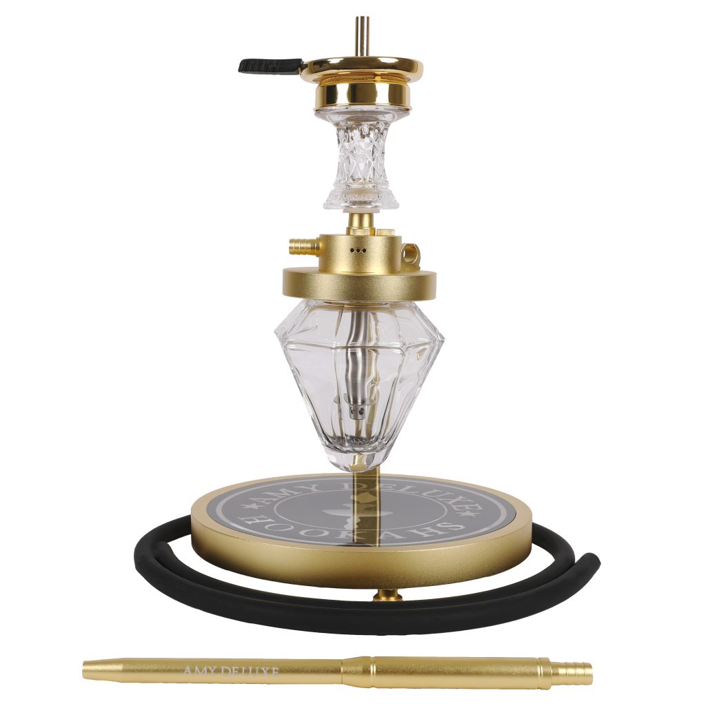 Amy SUS 1500 vandpibe set forfra med elegant design