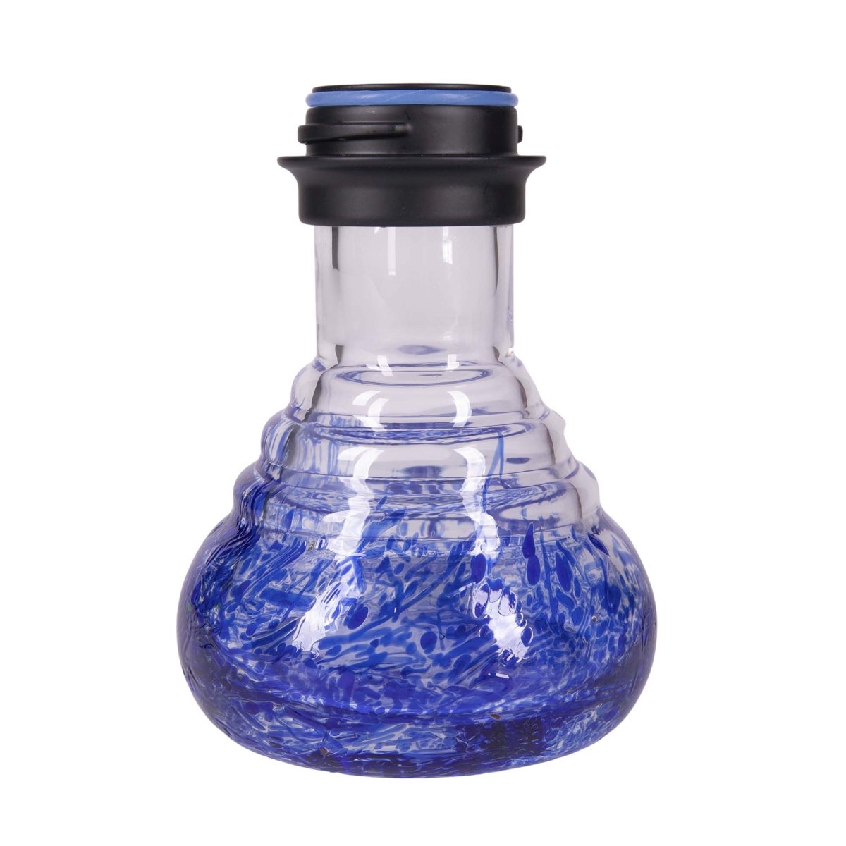 Crazy Dots R vandpibe med regnbuefarvet vase
