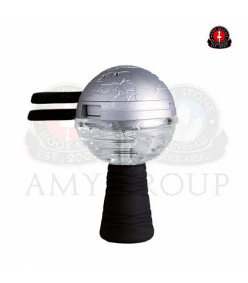 AMY Glas Globe Hoved - GLASI004 - Amy Shop - Hoved lavet af glas til vandpibe med tilhørende varmeregulator