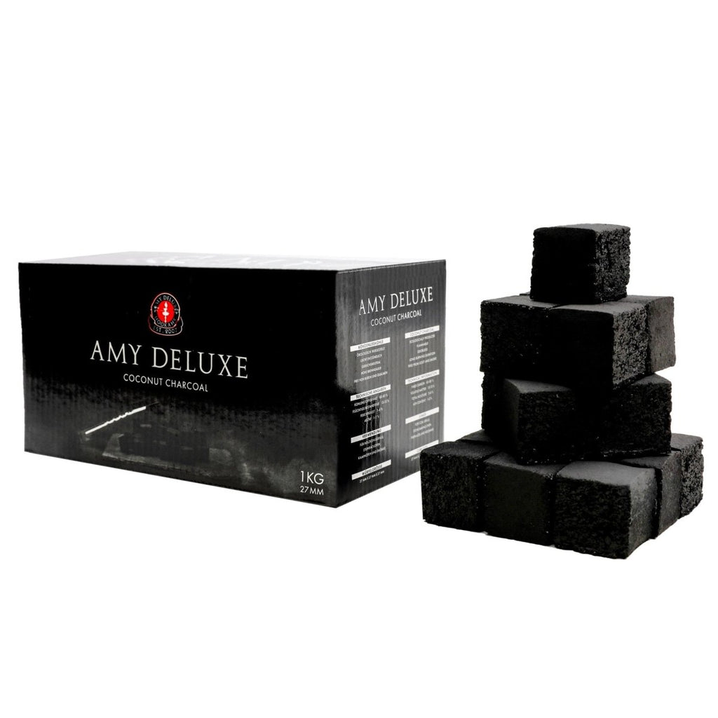 Amy Kul 27x27x27 med lang glødetid og næsten ingen aske