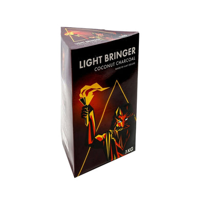 Amy Light Bringer Kul - Amy Shop - Vandpibe kul lavet af naturlig kokos, trekanter for bedre at passe i varmeregulator