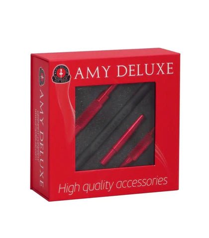 AMY Silikoneslange + Aluminium Mundstykke - Amy Shop - Slange sæt med silikone slange og mundstykke til vandpibe