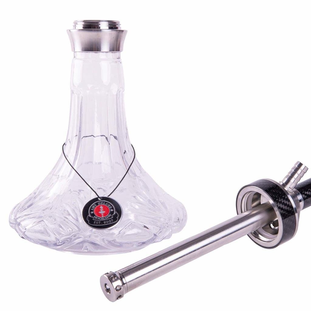 Lucid S vandpibe med glas vase