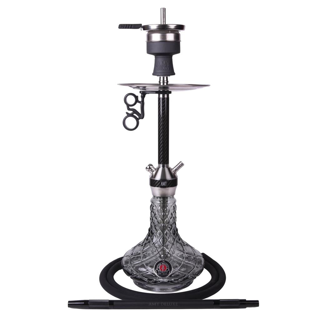 AMY Carbonica Hybrid S vandpibe med carbon-look