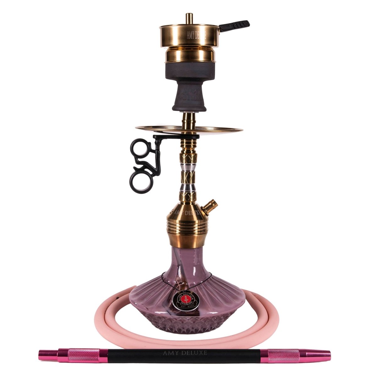 Amy fusion shine mini vandpibe i pink farve