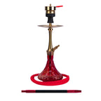 Amy Deluxe SS38.02 Varios S shisha i rustfrit stål – hel visning