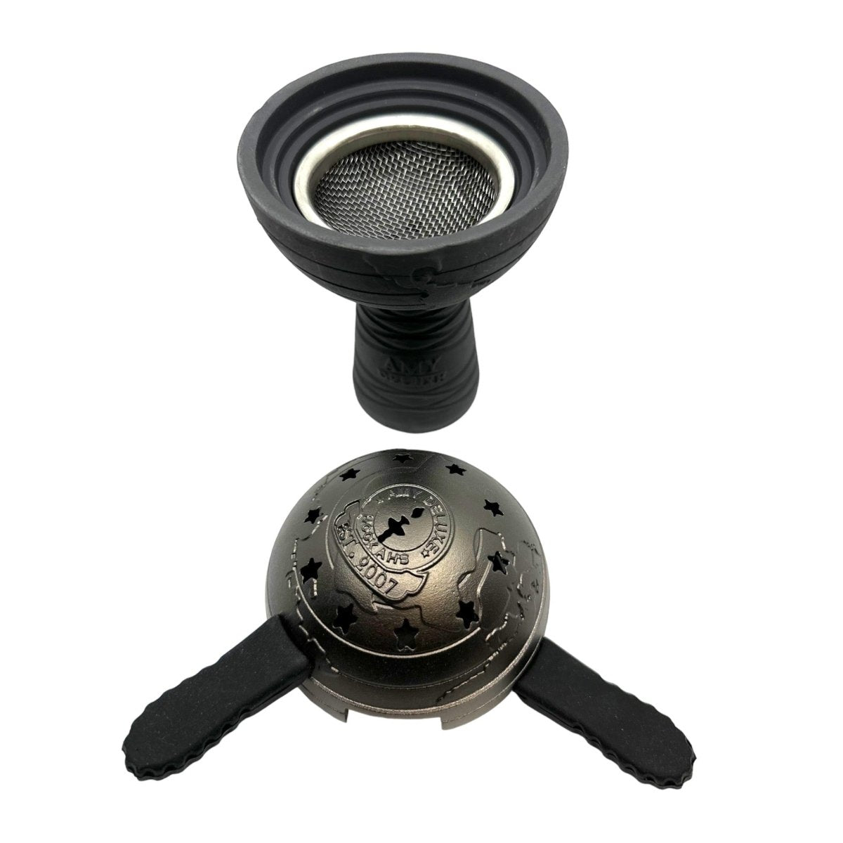 AMY Sten Globe Set TTST030 med flere vandpibehoveder