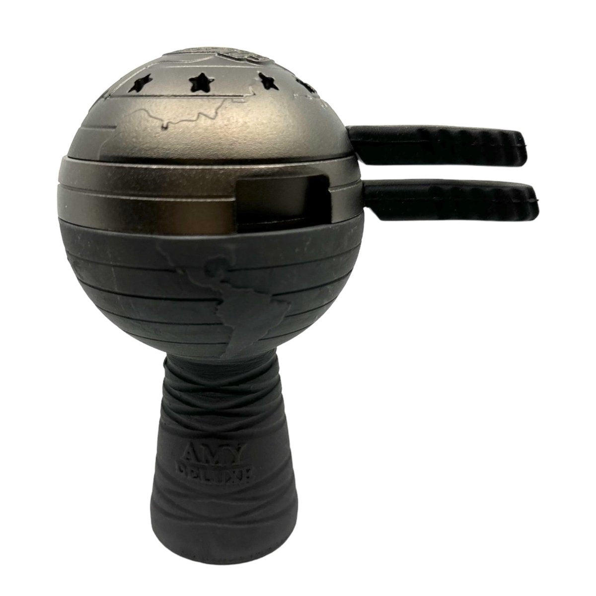 AMY Sten Globe vandpibehoved med detaljeret globe-form