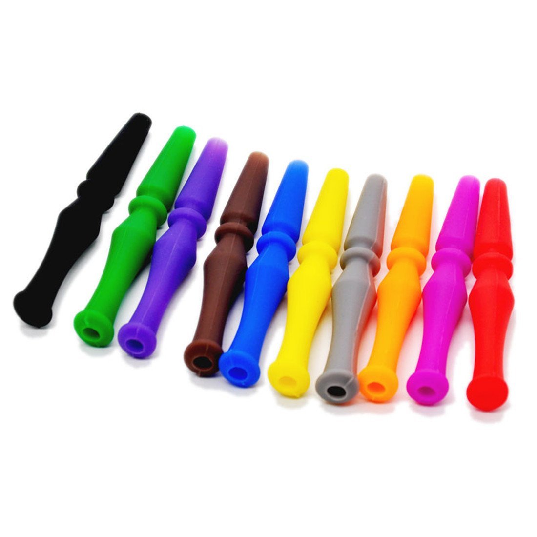 Gummimundstykke - Amy Shop - Hygiejne mundstykker til vandpibe lavet af silikone i forskellige farver.
