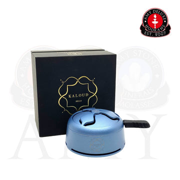 Kaloud Lotus 1+ Heat Management Device - Amy Shop - Amy Shop - Varmeregulator til vandpibe i blå farve med mat finish