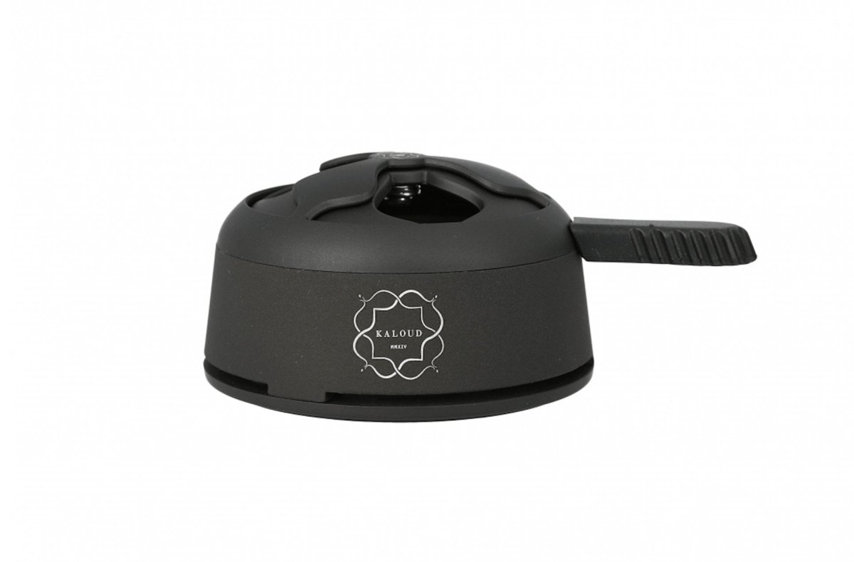 Kaloud Lotus 1+ Heat Management Device - Amy Shop - Varmeregulator til vandpibe i sort farve med mat finish