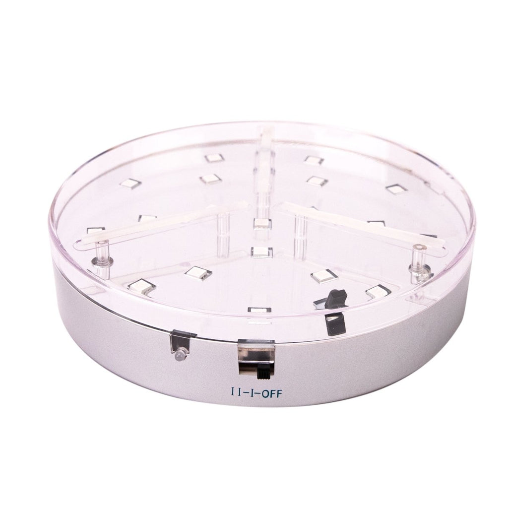 Rundt LED-lys diameter 20 cm til vandpibe