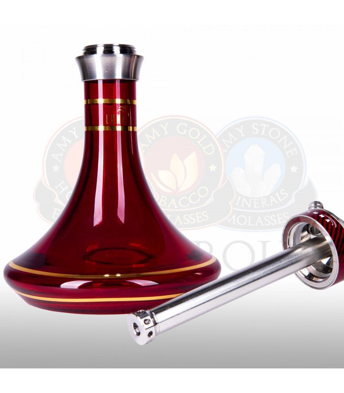 Luna 003.02 DR vandpibe vase og mundstykke
