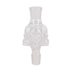 Glas molassfanger med kranie-design