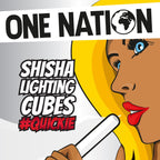 One Nation Lighting kul, der giver jævn varme til vandpibe