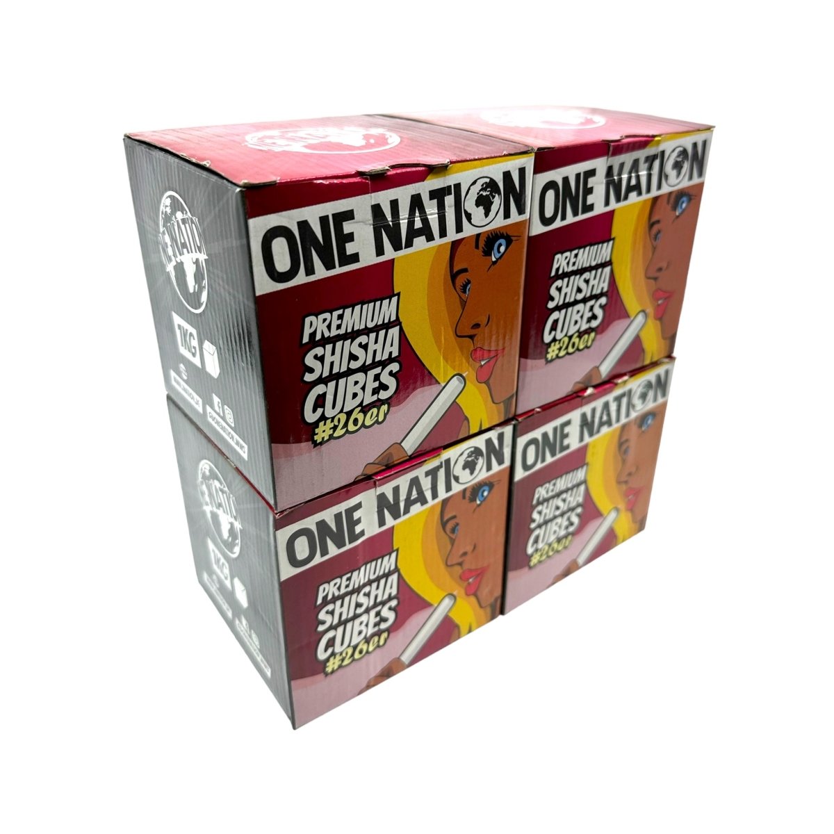 One Nation Premium Shisha Cubes #26 Kul - 4 kg
