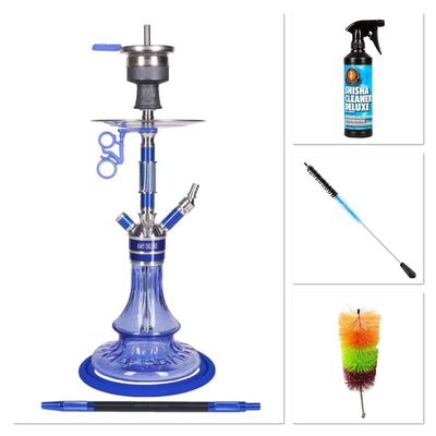 Pakketilbud 3 - Amy Shop - Pakketilbud med vandpibe, vandpiberens og to forskellige rensebørster