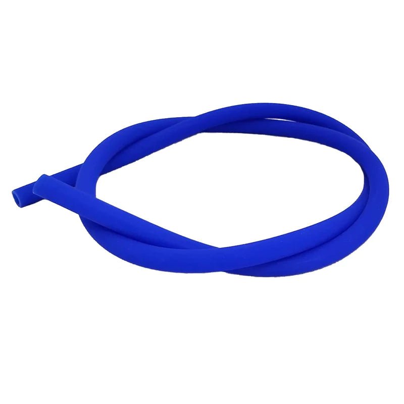 Silikoneslange - Amy Shop - Silikoneslange til vandpibe i blå