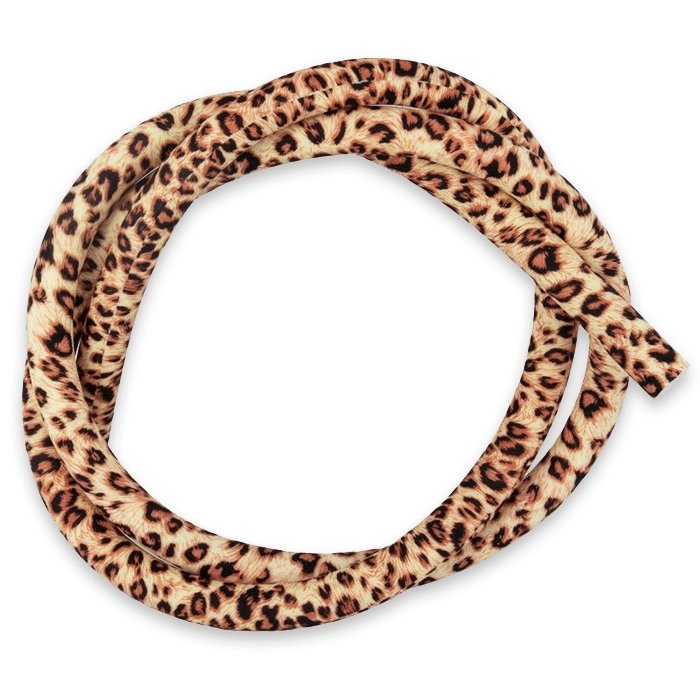Silikoneslange - Amy Shop - Silikoneslange til vandpibe i leopard