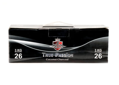 True Passion 3 kg Kul - Amy Shop - Naturlige kokoskul til vandpibe