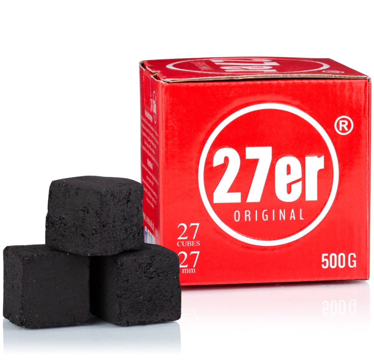 Venookah 27er 500g Kul – naturligt trækul af kokosnøddeskaller