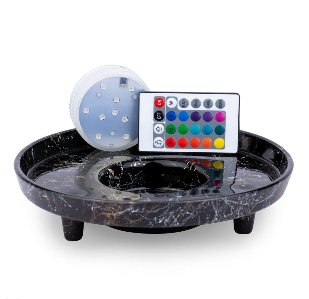 Venoz LED T1 Picasso Black shisha coaster